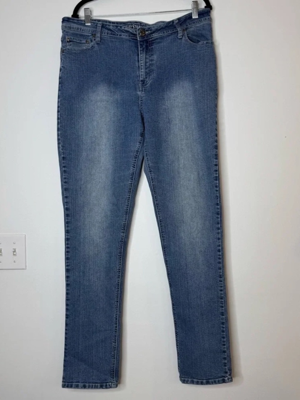 Ashley Stewart | Classic Blue Denim Skinny Jeans 16 Tall